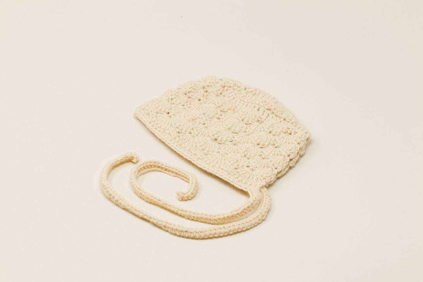 Woolen Bonnet JOAN - Vanilla