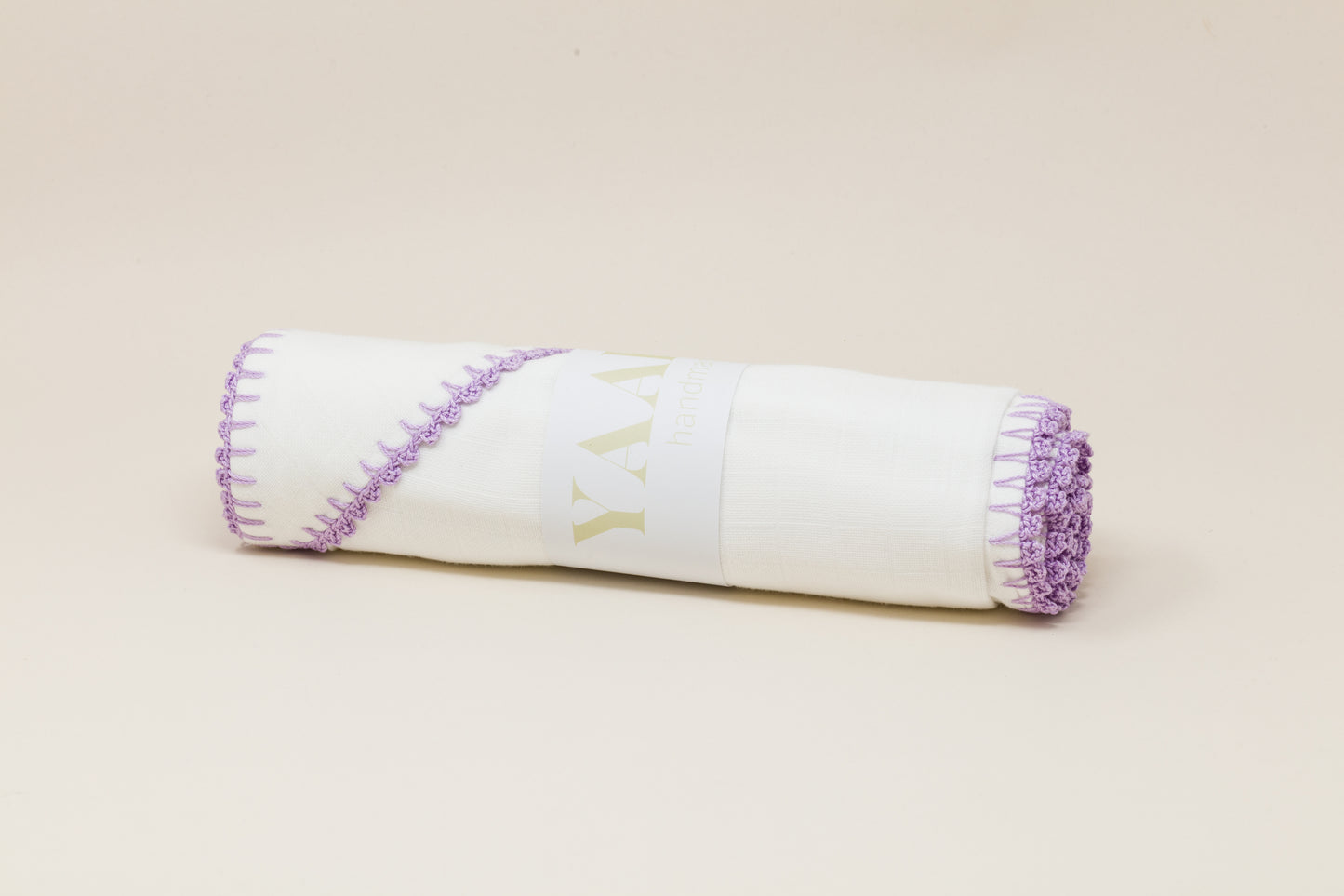 Muslin Capped Towel - Lilac