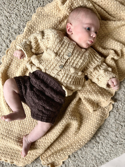 Woolen Cardigan FINCH - Vanilla