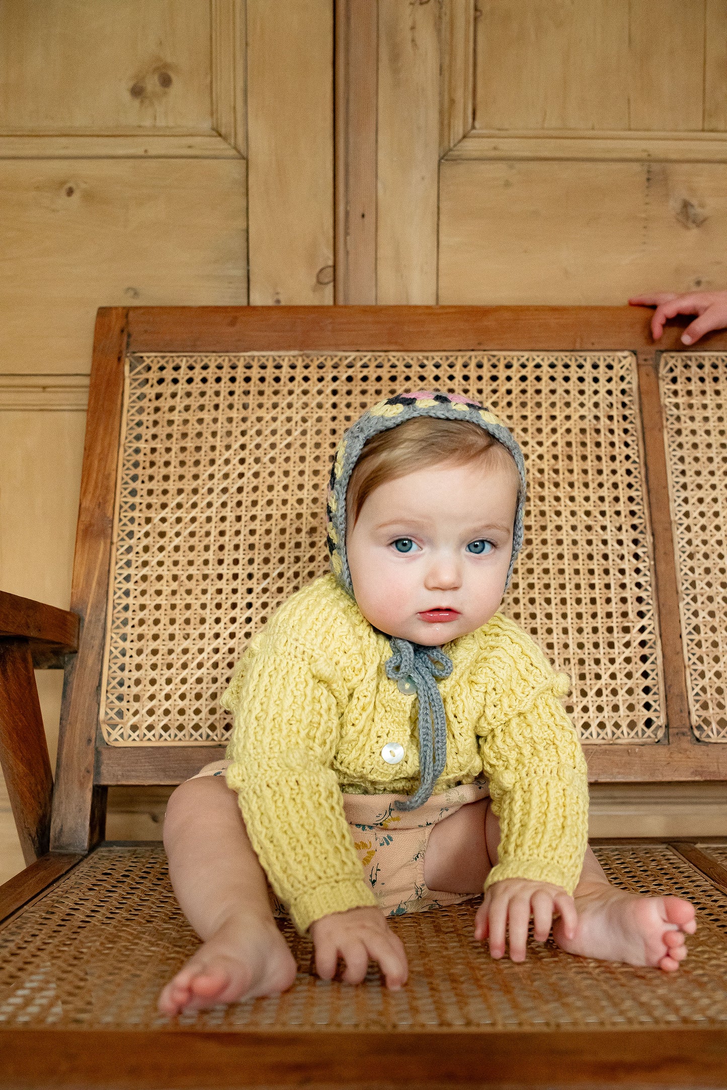 Woolen Bonnet CECE - GSQ Pink