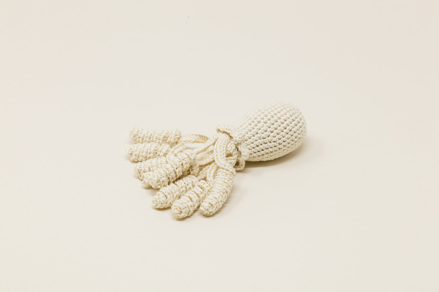 Octopus Rattle - Beige