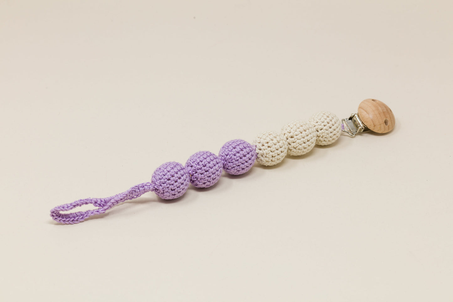 Pacifier Clip - Lilac