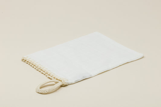 Muslin Washcloth - Beige