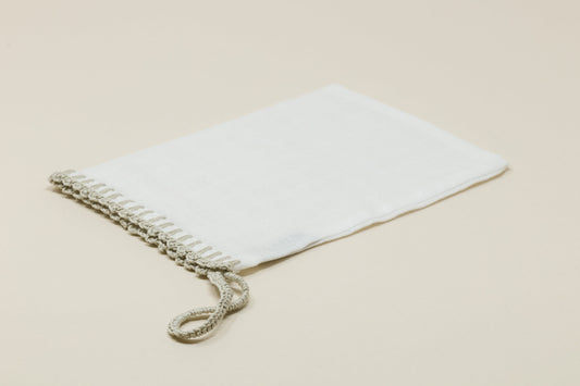 Muslin Washcloth - Silver