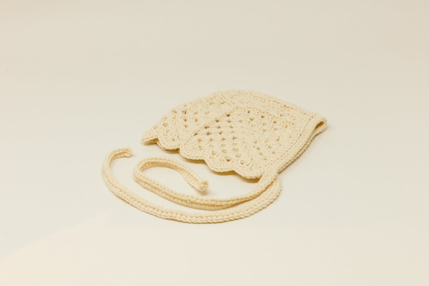 Woolen Bonnet CECE - Vanilla