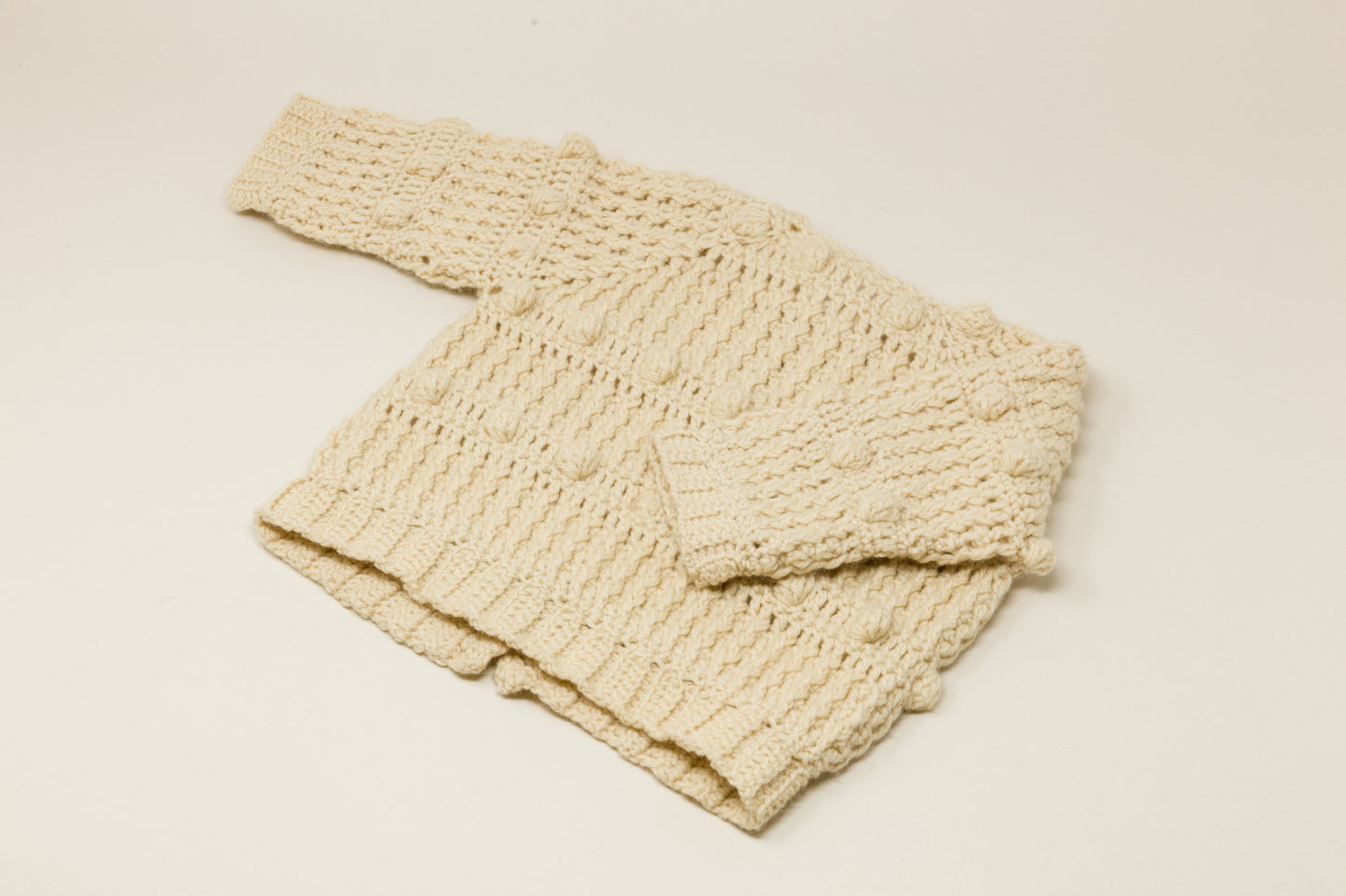 Woolen Cardigan FINCH - Vanilla