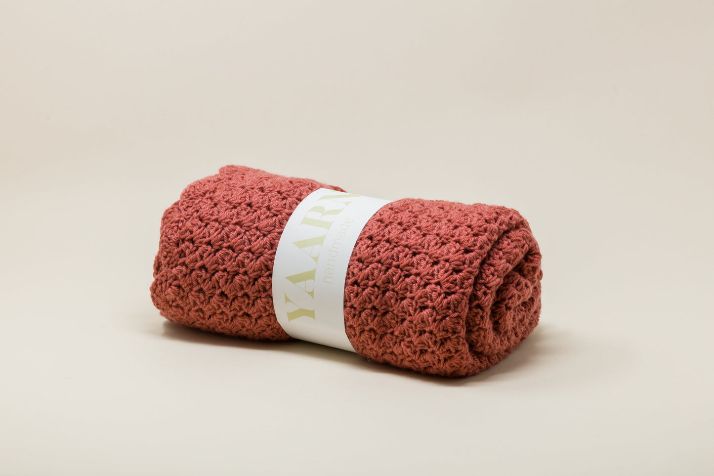 Woolen Heirloom Blanket - Blush