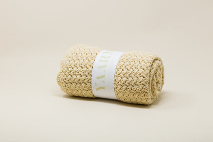 Woolen Heirloom Blanket - Vanilla