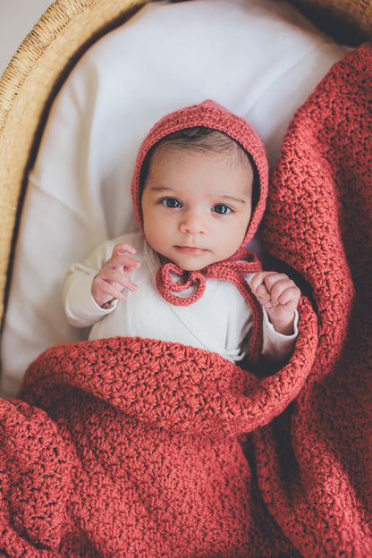 Woolen Bonnet JOAN - Blush